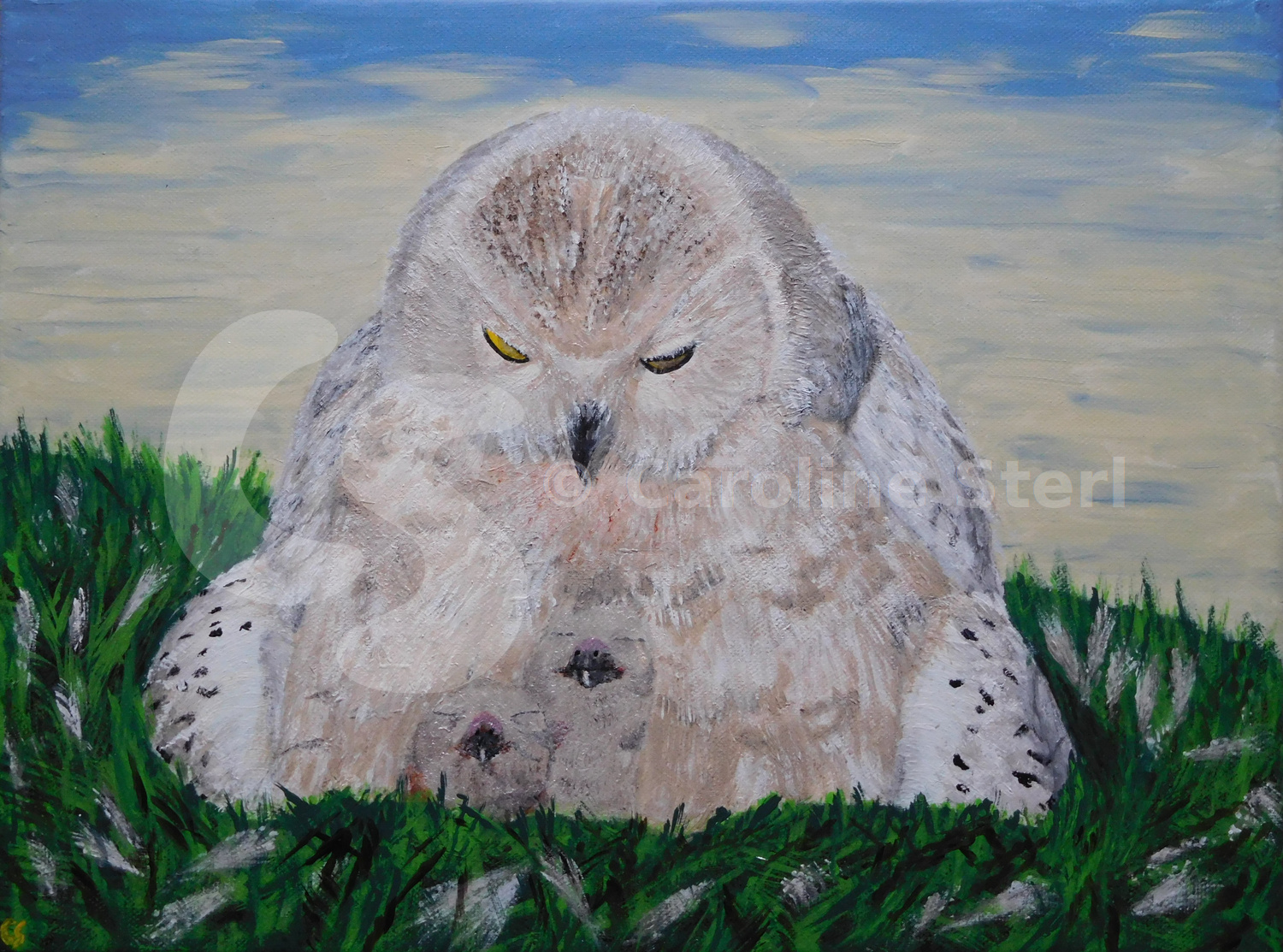 Painting: Safe and Warm